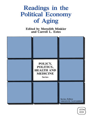 cover image of Readings in the Political Economy of Aging